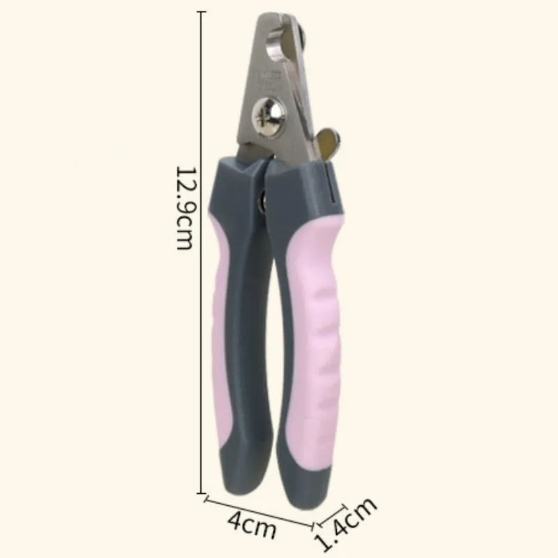 Dog Nail Clippers Stainless Steel Dog Scissors Multicolor Dogs Nailclippers Pet Grooming Cat Nail Clippers Trimmer Pet Products