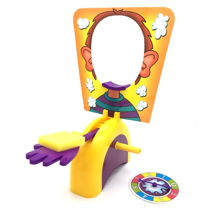Single person interactive cream smashing machine