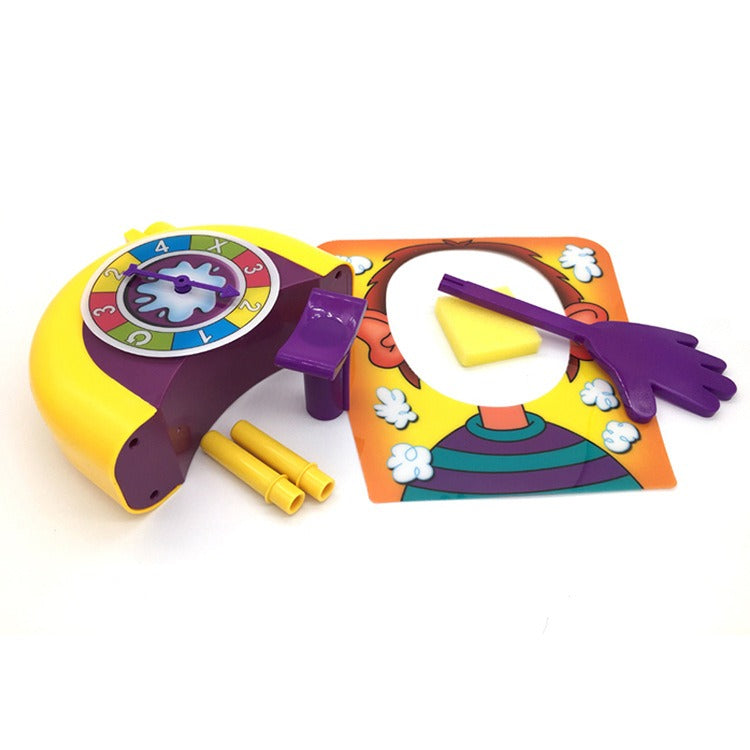 Single person interactive cream smashing machine
