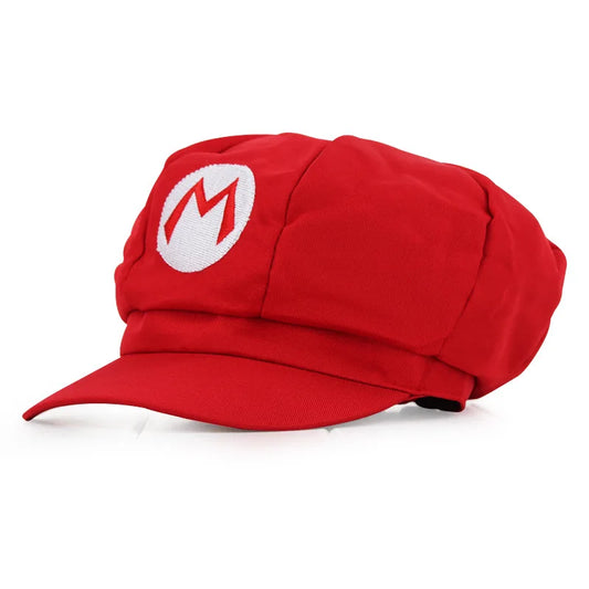 Anime Chapéu Cap Luigi Super Mario Bros Cosplay Baseball Costume