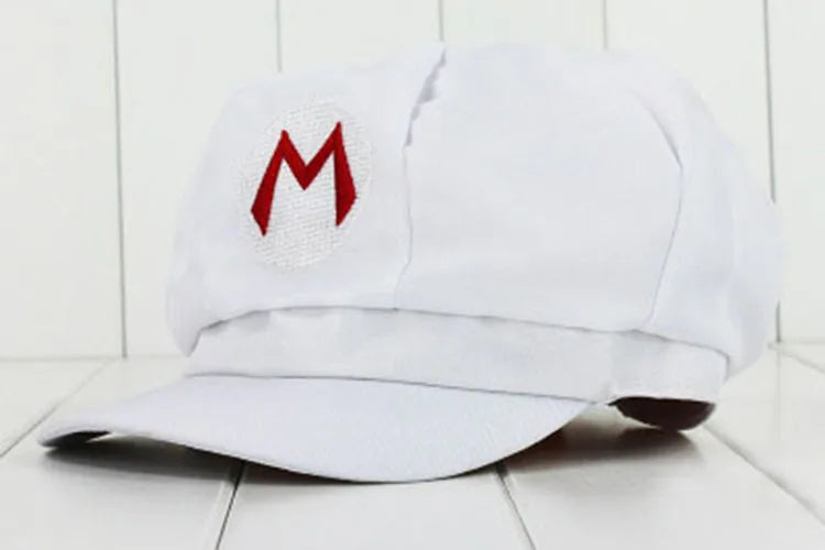 Anime Chapéu Cap Luigi Super Mario Bros Cosplay Baseball Costume