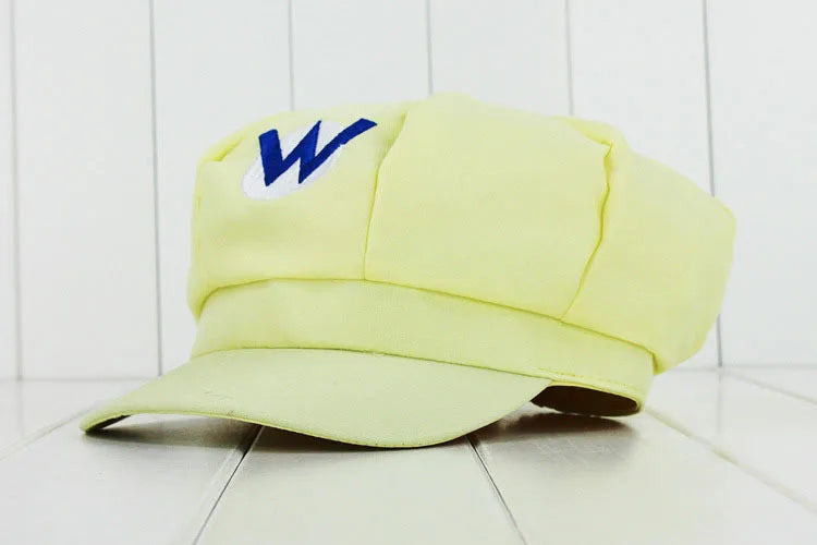 Anime Chapéu Cap Luigi Super Mario Bros Cosplay Baseball Costume