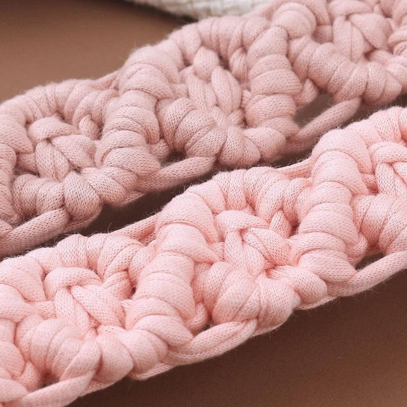 Vintage Crochet Baby Anti-drop Soother Pacifier Chain Nipple Dummy Holder Clips Woven Cotton Beech Wood Pacifier Clip