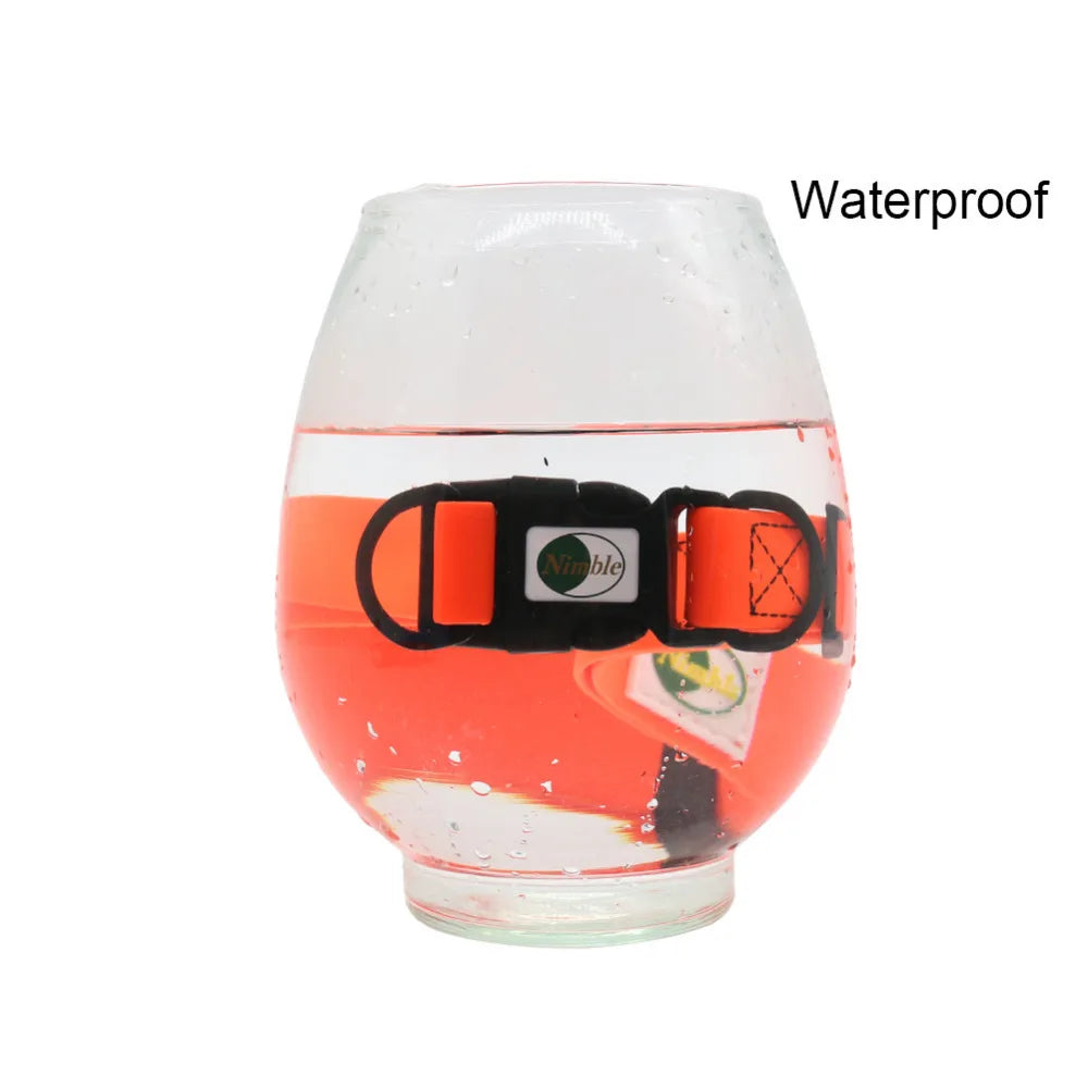 No Pull Dog Collar PVC Waterproof P-Chain Training Collars 8 Colors Dirty Resistant Easy Clean for Puppy Small Medium Large Dogs